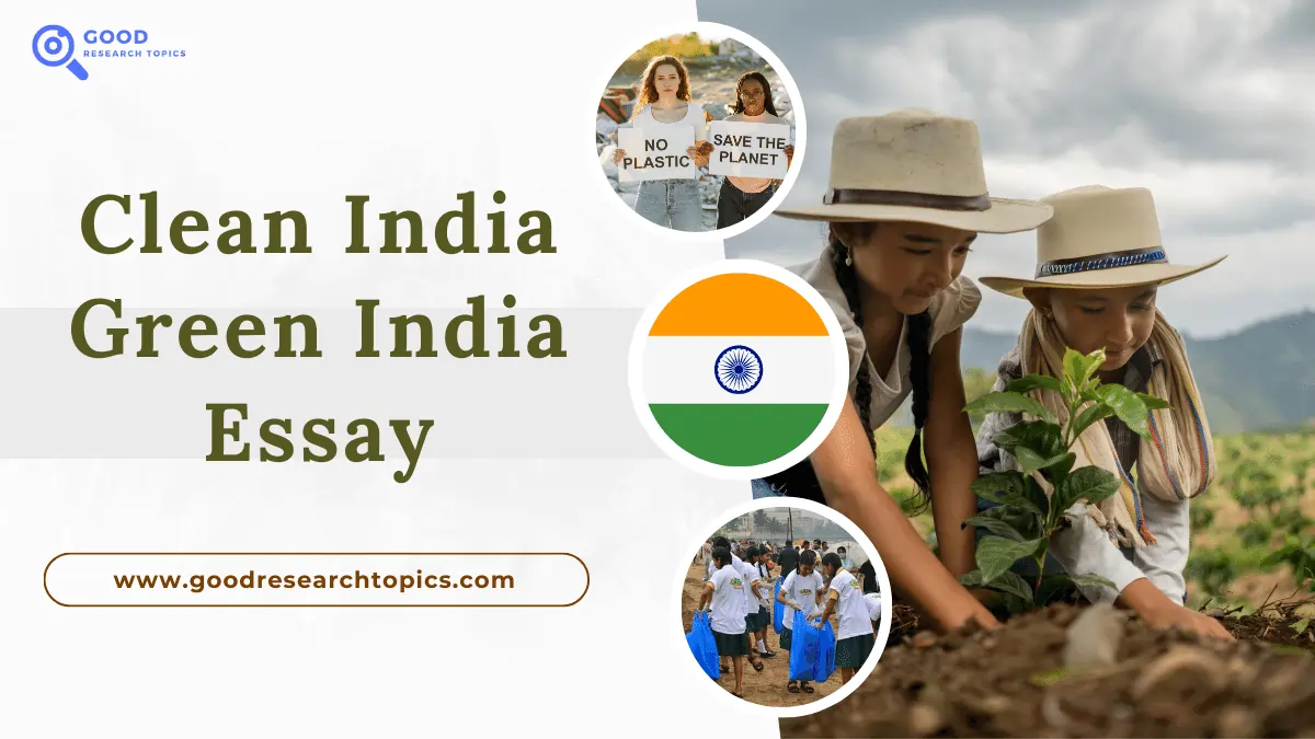 clean india green india essay 100 words