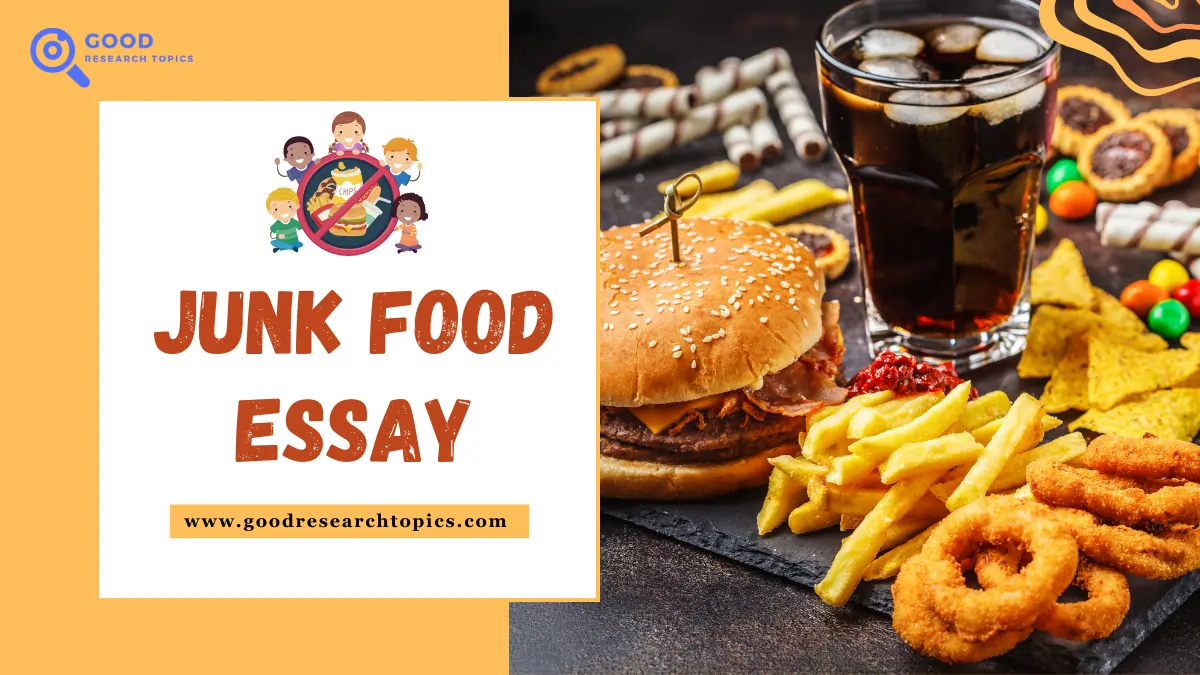 popularity of junk food essay