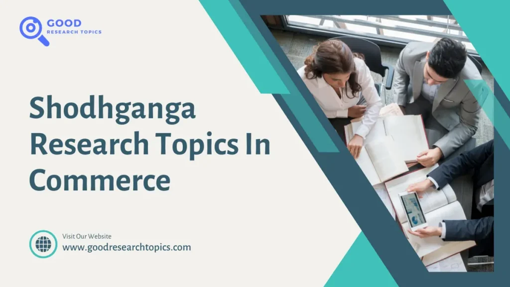 research topics in commerce in india