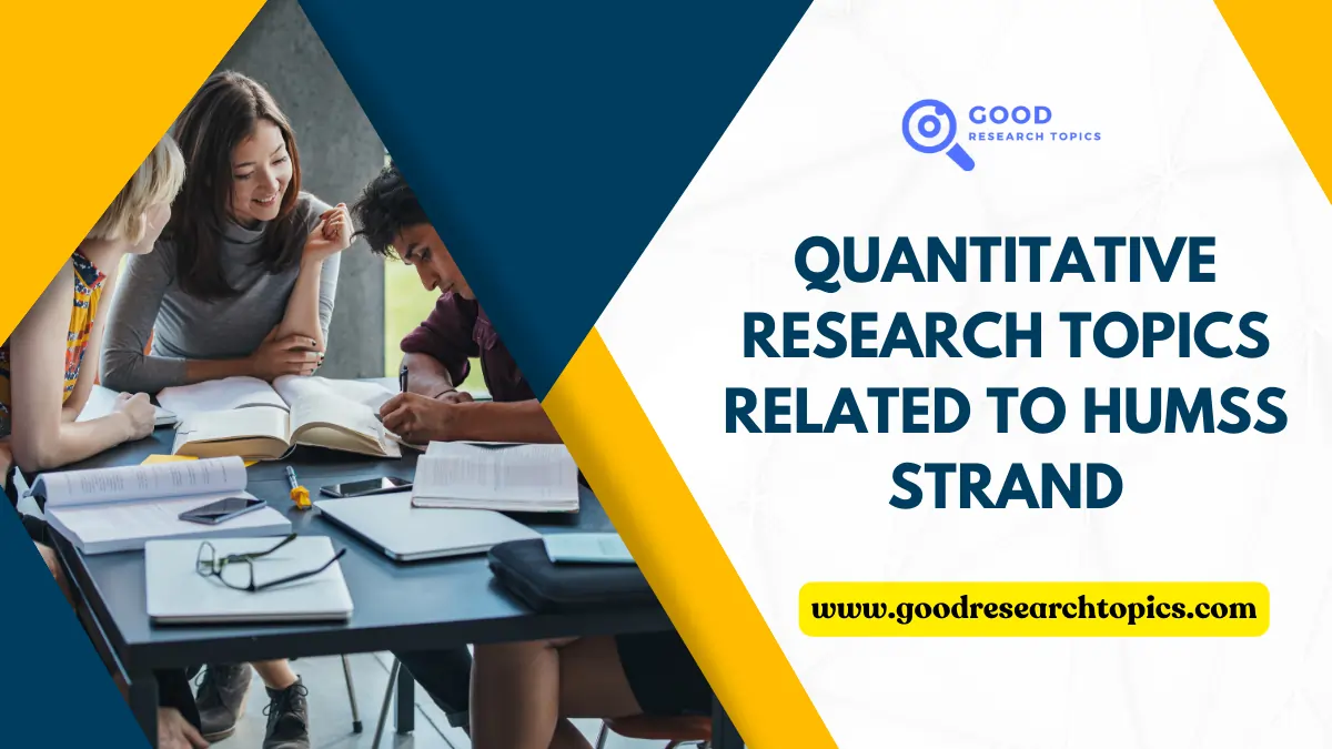 quantitative research topics related to humss strand
